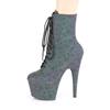 Pleaser - ADORE1020REFL Bottes de plateforme, Pole dance chaussures - Chaussures de pole dance - Noir/Multicolore Product image